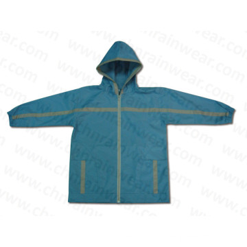 Durable Kids Fashion Rain Jacket